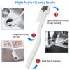 6 Pack Multipurpose Household Cleaning Brush Set, Deep Cleaning Brush Set with Grips Dish Brush, Scrub Brush, Bottle Brush, Shoe Brush, Groove Gap Brush, Keyboard Brush for Kitchen Bathroom (B) view 3