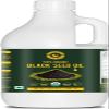 QURA Cold-Pressed Organic Black Seed/Nigella Sativa/Kalonji Seeds Oil (1000ml), USDA Organic, Virgin Grade, No GMO, and Untreated Edible Oil. view 1