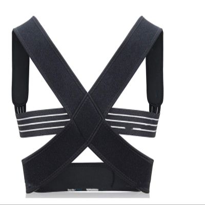 Samnuerly Back braces Posture Corrector X-shaped Back Support Straightener Upper Shoulder Spine Support Belt