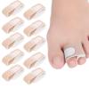10 Pcs Hammer Toe Straightener Non-Slip Hammer Toe Corrector for Comfortable Wearing Experience Treating Overlapping Hammer Crooked Protect Toes from Secondary Trauma and Broken Toes view 1