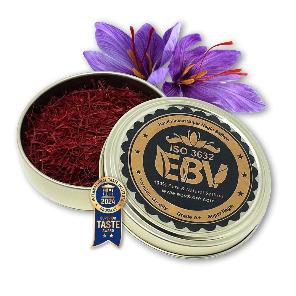 9-Gr Award-Winning Certified Grade A+ Saffron Threads- Pure & Natural All Red Golden Spice - Top Grade Superior Saffron