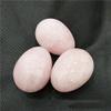 1Pc Crystal Egg, Rose Quartz and Amethyst Power Stone Egg for Crystal Healing, Meditation, Feng Shui, Scrying, Decor, Hand-made (Size : Rose quartz) view 2