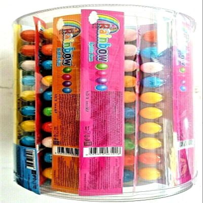 Bubble Gum Balls Strip BALLS. Kids Party Bag Fillers RETRO SWEETS Chewing gum balls. (42 (Full Jar))