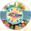 Bubble Gum Balls Strip BALLS. Kids Party Bag Fillers RETRO SWEETS Chewing gum balls. (42 (Full Jar)) view 4
