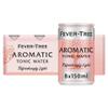 Fever Tree Refreshingly Premium Tonic Water - Assorted Flavours Indian & Aromatic Tonic Water - 8x150ml Mini Cans Boxed Treatz view 3