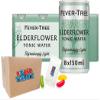 Fever Tree Refreshingly Premium Tonic Water 8x150ml Assorted Flavours Indian Tonic Water Aromatic Tonic Water Elderflower Tonic Cans 150ml Mini Cans Boxed Treatz (Light Elderflower Tonic Cans 8X150ml) view 1