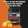 Weider Total Rush 2.0 (375g) Orange Flavour. All-in-one Fusion Force Pre-Workout Booster, with Creatine, Amino Acids, Caffeine, Inca Wheat Extract, Vitamins and Minerals; with Oxystorm and Glutapep view 4
