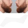 Beard Guide Template, Curved Design Firm and Sturdy Beard Shaping Template for Home for Hair Salon for Business Trip for Travel view 1