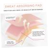 minkissy Women's Underarm Sweat Pad Vest Sweat Absorbing Patch for Axilla Breathable Underarm Pads for Workout view 4