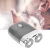 TTOCAR Beard Trimmer for Men, Electric Hair Clipper Double Cutter Heads Washable Stainless Steel Men Hair Grooming Trimmer view 2