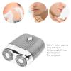 TTOCAR Beard Trimmer for Men, Electric Hair Clipper Double Cutter Heads Washable Stainless Steel Men Hair Grooming Trimmer view 3