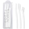 SUSNUAN 3PCS Eyebrow Razor Set, Face Razors for Women, Eyebrow Razor Shaper Eyebrow Trimmer Facial Hair Peach Fuzz Remover, White view 1