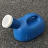 2000ML Male Urinal Portable Mens Potty Pee Bottle Collector Travel Toilet Urinal -blue view 2