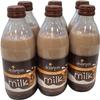 6x Delamere Dairy Flavoured Milk in Glass 240ml Bottles - Chocolate view 1