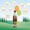 6x Delamere Dairy Flavoured Milk in Glass 240ml Bottles - Chocolate view 2