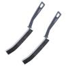 Cleaner Scrub Brush Deep Tile Joints Stiff Angled Bristles Multi-Surface All-Around Household Cleaning Tool Tube Brushes for Showers, Bathtubs, Kitchens (2PCS) view 1
