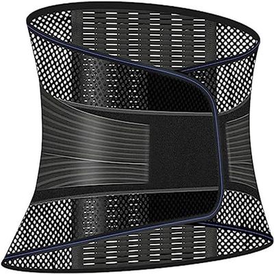 tylxayoxa Back Brace For Lower Back Pain, Relief From Lower Back Pain Adjustable Back Brace For Lower Back With, XL (Size : M)
