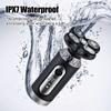 Electric Razor for Men's, 4 in 1 Men's Electric Shaver Wet and Dry Double Shaver Waterproof 4D Rechargeable Multifunctional Razor Beard Trimmer Beauty Kit view 3