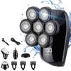 Electric Razor for Men's, 7 Cutter Head Electric Shaver 7D Razor for Men Head Shavers for Bald Shaver Multifunctional Grooming Kit Waterproof Cordless view 1