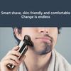 Electric Razor for Men's, Electric Shaver for Men Smart High-power Shaver USB Charging Dry and Wet Double Shave Whole Waterproof Multifunctional Kit view 2