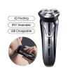 Electric Razor for Men's, Electric Shaver For Men Razor Rechargeable 3D Smart Electric Razor Washable Beard Trimmer Shaving Machine view 2