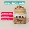 3Bears Overnight Oats Iced Coffee I 4 x 400g Vegan Porridge Sachets | Vegan Overnight Oats | Porridge Oats | Overnight Porridge Oats | Over Night Oats | Porridge Sachets view 3