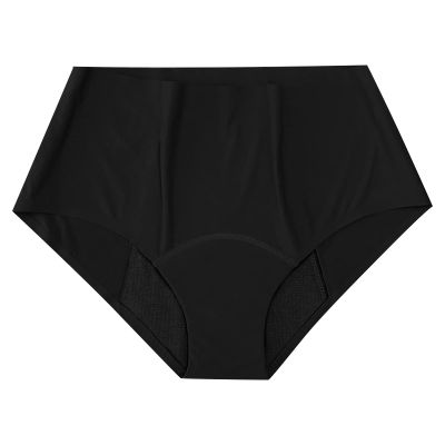 Bikini Underpants Women's Nylon Stretch Briefs High Waist Soft Underwear Women Tummy Control Underwear Seamless Briefs Women High Waist Seamless Underwear Tankini Hot Pants Swimming Shorts, black, L
