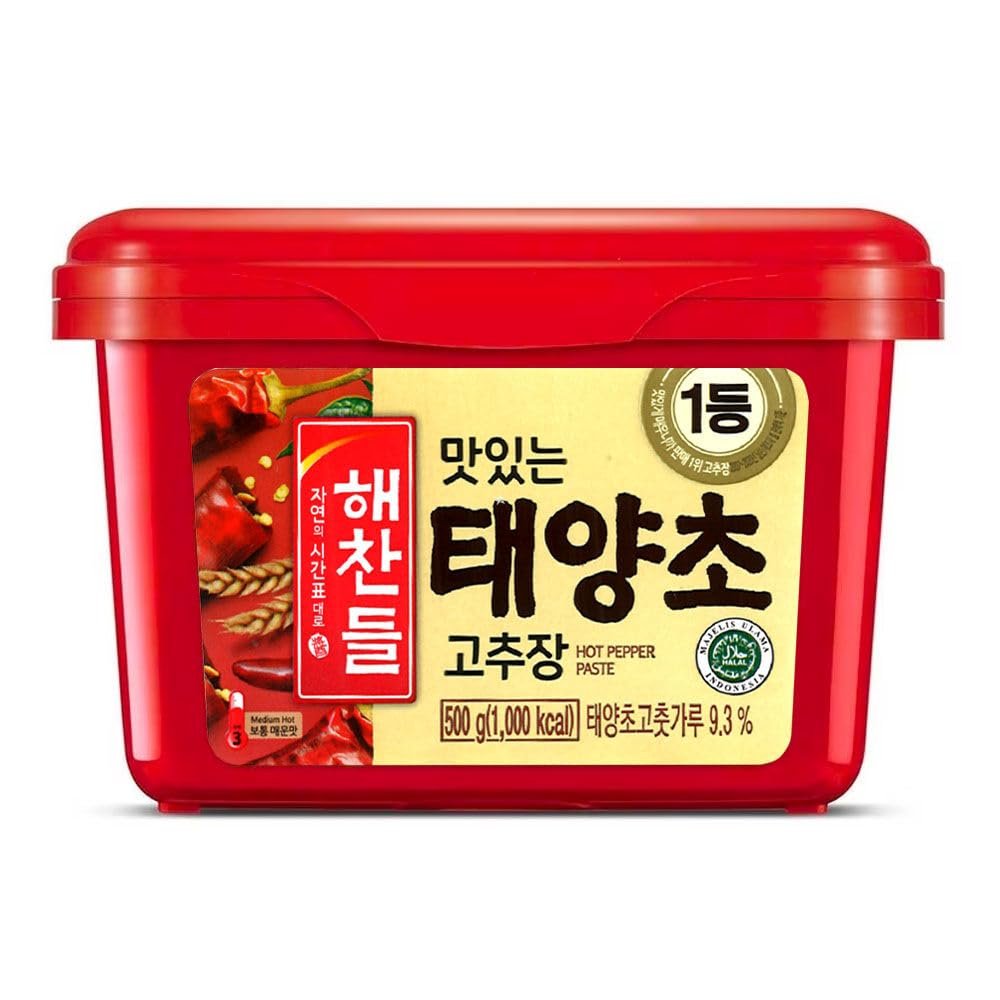 [MUI Halal] CJ Haechandle Gochujang (Hot Pepper Paste) Medium Hot 500g