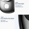 Electric Shaver for Men, Portable Razor, Pocket Size Mini Shave, Wet and Dry Mens Razor USB Rechargeable Shaver, Easy One-Button Use Suitable for Home, Office, Business, Travel (Black) view 4