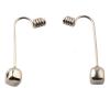 2 Pieces Glasses Nose Pad Arm Metal Rimless Optical Frame Nose Bridge Glasses Accessories view 2