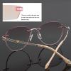 10 Pack Glasses Bridge Replacement Rimless Frame Metal Glasses Nose Bridge With Nose Pad Glasses Accessories (Color : Auburn) view 3