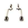 100 Pieces, Metal Glasses Frame Nose Pad Arm, Nose Pad Holder, Suitable for Nose Pad Arm Replacement, Glasses Repair (Color : E) view 1