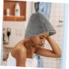 YARNOW 6pcs Felt Sauna Hat for Women Thickened Shower Cap Delicate Design for Hair Protection during Shower Spa Reusable Bath Cap view 2