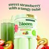 Bloom Super Greens Powder Strawberry Kiwi (30 Servings) Blends Probiotics, Enzymes, Spirulina, and Chlorella to Support Womens Gut Health, Ease Bloating, and Promote Healthy Digestion Naturally view 2