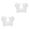 minkissy 2pcs Breathable Underarm Sweat Vest for Women Quick-Drying Armpit Pads Blend Keeps Clothes Dry for Use view 1