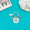Ximalun Dental Hygienist Gifts Keyring Dentist Appreciation Gifts Dental Assistant Gift Dentist Nurse Gift Graduation Leaving Retirement Christmas Birthday Gift Thank You Gifts for Dental Hygienist view 2