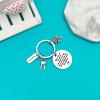 Ximalun Dental Hygienist Gifts Keyring Dentist Appreciation Gifts Dental Assistant Gift Dentist Nurse Gift Graduation Leaving Retirement Christmas Birthday Gift Thank You Gifts for Dental Hygienist view 4