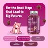 Iron Gummies for Kids - 4 Months Supply - 120 Gummies - with Vitamin C - Natural Mixed Berry Flavour - Bioavailable Forms - Lactose-Free & Vegan Iron Supplements for Kids - No Metallic Aftertaste view 2