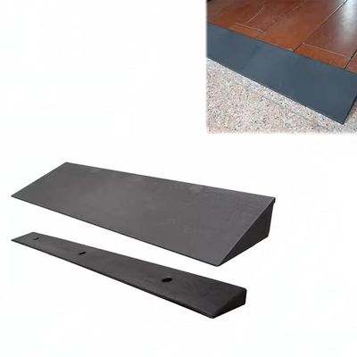 COKYIS Indoor Threshold Ramps Rubber Ramps For Doorways Slope, Lightweight Portable Wheelchair Ramps Entry Ramp, Non-Slip Home Steps Ramps (Size : 50 * 12 * 4cm)