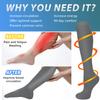 4 Pairs Copper Compression Socks for Women & Men Circulation 15-20 mmHg - Best Support for Nurses, Running, 03 A-gray/Pink, Small-Medium view 2