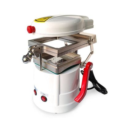 Etelux Dental Vacuum Forming Machine Oral Material Making Orthodontic Retainer Laminator Soft Film Sheet Hard Film Sheet Press Mold Sheet Forming Sheet (220V, White)