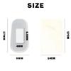20 Pairs of Eyeglass Nose Covers and 2 Pieces of Eyeglass Cloth, Push-On Silicone Nose Pads, Non-Slip Sunglass Pads, Eyeglass Pads for Eyeglasses Sunglasses (Clear) view 2