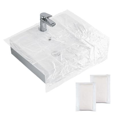 Beard Hair Catcher for Sink, Beard Bib Pack of 40, Disposable Beard Beard Catcher for Shaving, Sink Cover for Shaving & Trimming Clear, Stop Worrying about Cleaning