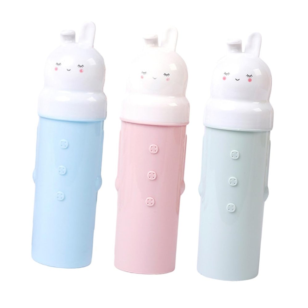 Alipis 6pcs Portable Toothbrush Cup Holder Cartoon Design for Travel Includes Toothpaste Box and Toothbrush Case for Easy Washing Random Color