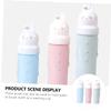 Alipis 6pcs Portable Toothbrush Cup Holder Cartoon Design for Travel Includes Toothpaste Box and Toothbrush Case for Easy Washing Random Color view 3