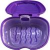 Denture Bath Case Cup Box Holder Denture Storage Box Soak Container with Strainer Basket for Home Travel Style 5, normal view 1