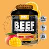 NXT Nutrition Beef Protein Isolate Powder - Protein Powder High in Natural Amino Acids - Paleo, Keto Friendly - Dairy and Gluten Free - Muscle Recovery | 1.8kg (Mango & Orange) view 2