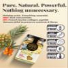 CrystalNutri Collagen Bloom 90g  Better Then Freeze Dried Fruit - Concentrated Pineapple and sea Buckthorn Fruit Powder with Bovine Collagen - Low Temperature Drying  Preserving Natural enzymes view 2