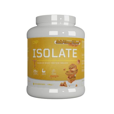 CNP Professional Isolate, Premium Whey Protein Isolate, 26g Protein, 1.8kg & 900g, 60/30 Servings, 6 Great Tasting Flavours, Vegetarian (Salted Caramel, 1.8kg)