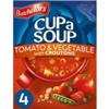 Batchelors Cup a Soup Tomato & Vegetable Instant Soup, 4 Sachets Per 104 g Box (Total 9 Boxes = 36 Sachets) view 2